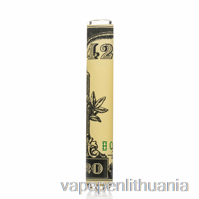 Hemper Dolerio Banknotas Chillum Hand Pipe Green Vape Skystis